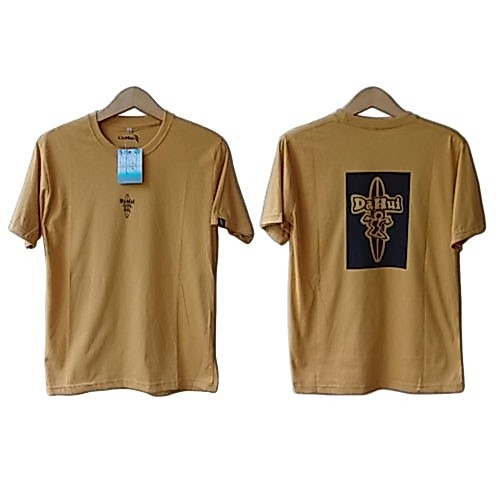 Kaos Surfing Premium Dahui Aloha Ukuran Dewasa Bahan Soft Warna Variasi Logo Depan Belakang