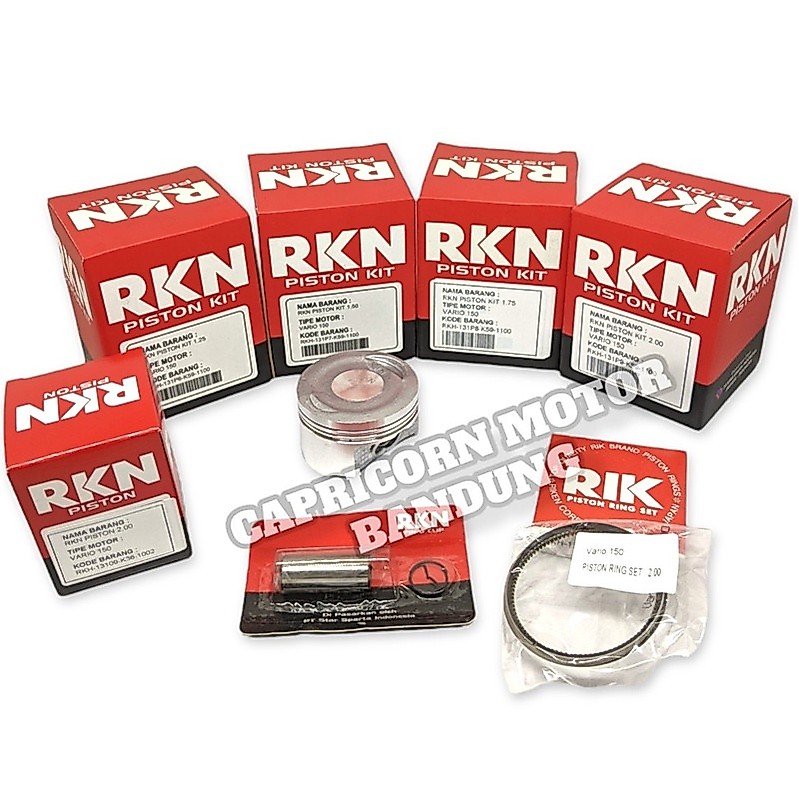 Piston Kit VARIO TECHNO 150 LED RKN oversize STD 125 150 175 200