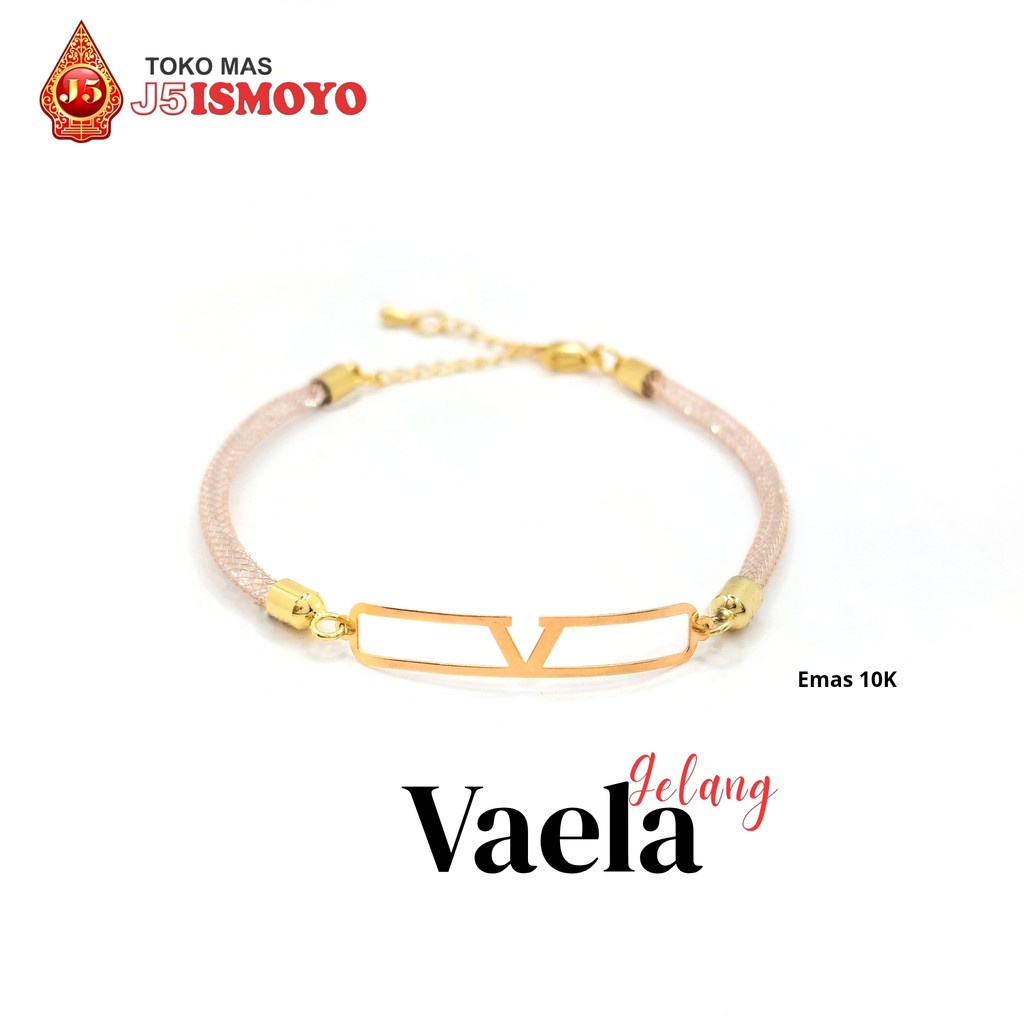 Gelang Tali Kombinasi Emas Vaela J5 Ismoyo