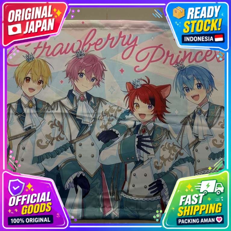 [OFFICIAL MERCHANDISE] FLAG : STRAWBERRY PRINCE