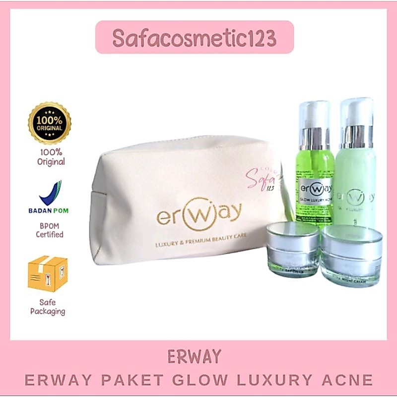 ERWAY PAKET GLOW LUXURY ACNE SERIES