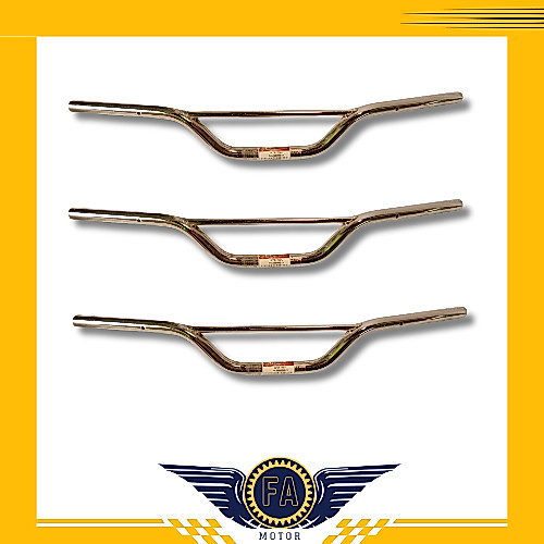 Stang Setir Palang Pendek CB WIN 100 Bahan besi Tebal Crom