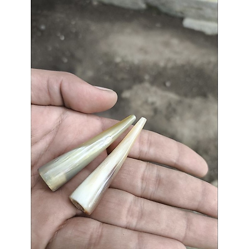 once pipa sedotan tulang ikan sirip marlin size 5cm super pendek nyaman dipakai dan mudah dibawa