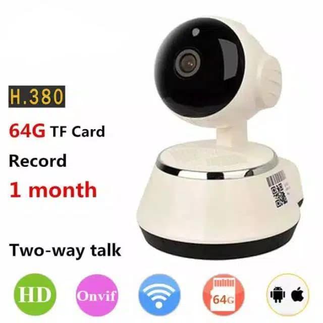 CCTV CANGGIH IP Camera Mini Wifi V380 Webcam ROTASI 360 ° wireless - cctv 380 pro