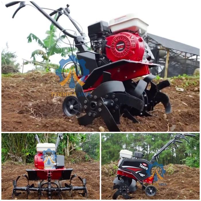 MESIN BAJAK TANAH TASCO BK 55 MESIN HONDA TRAKTOR MINI KULTIVATOR