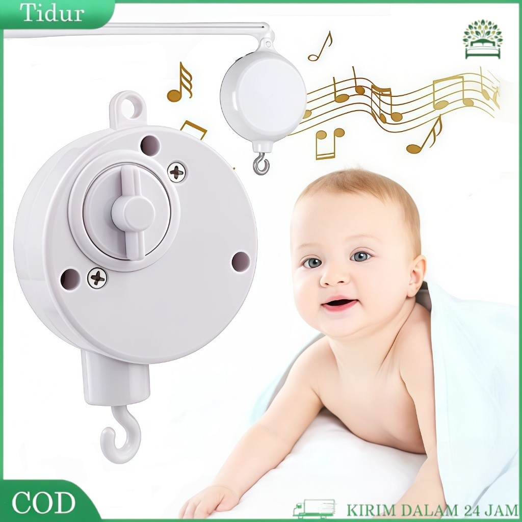 Mainan Box Bayi Gantung Musik/Mainan Kotak Musik-Tempat Tidur Bayi