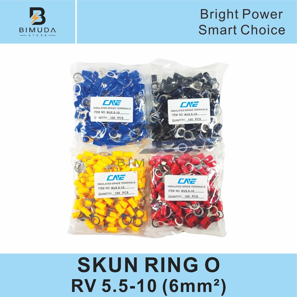 SKUN KABEL RING O WARNA RV5.5-10