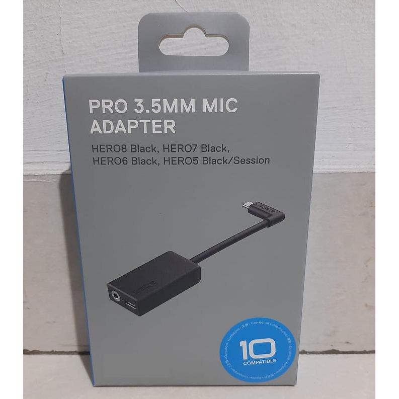GoPro Pro 3.5mm Mic Adapter Hero 9 Hero 10 Hero 11 Hero 12 Original