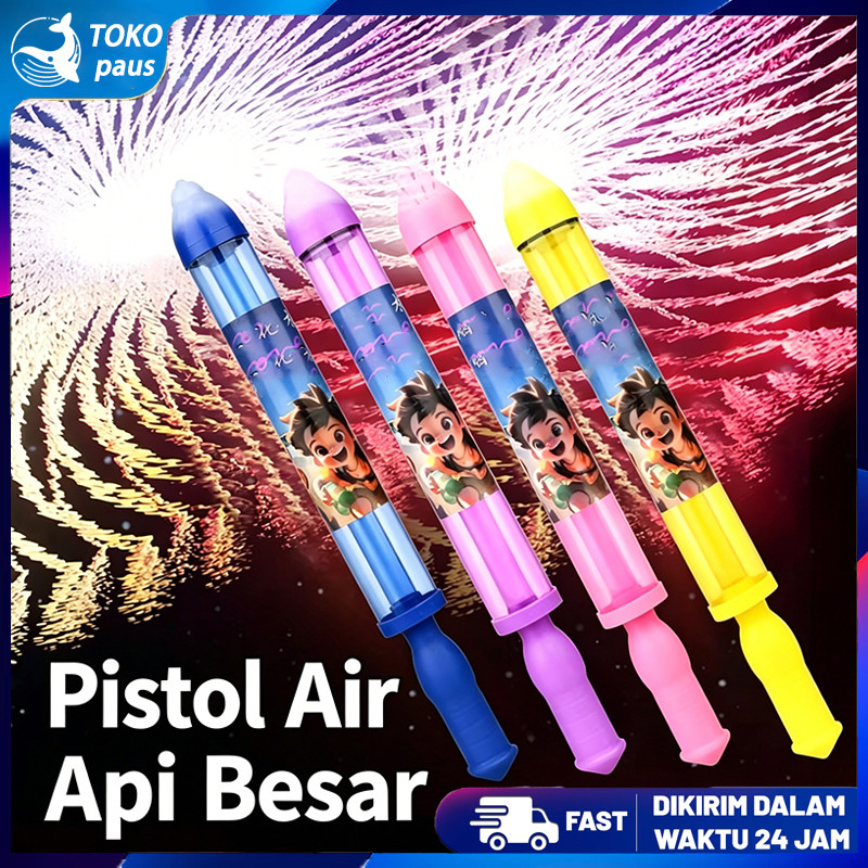 Pistol Air Pompa Jumbo Mainan Semprotan Air Outdoor Kembang Api Anak Dewasa Water Squirt