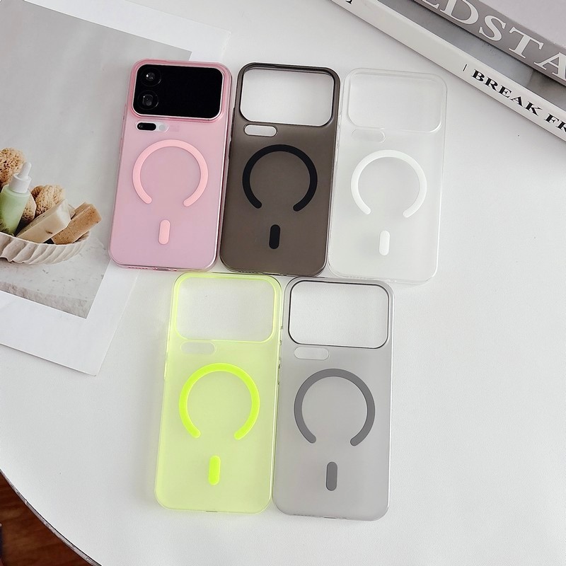 Untuk Xiaomi 17 Pro Max 17Pro Casing Ultra Tipis & Ringan Matte PC Casing Penutup Ponsel Magnetik Ke