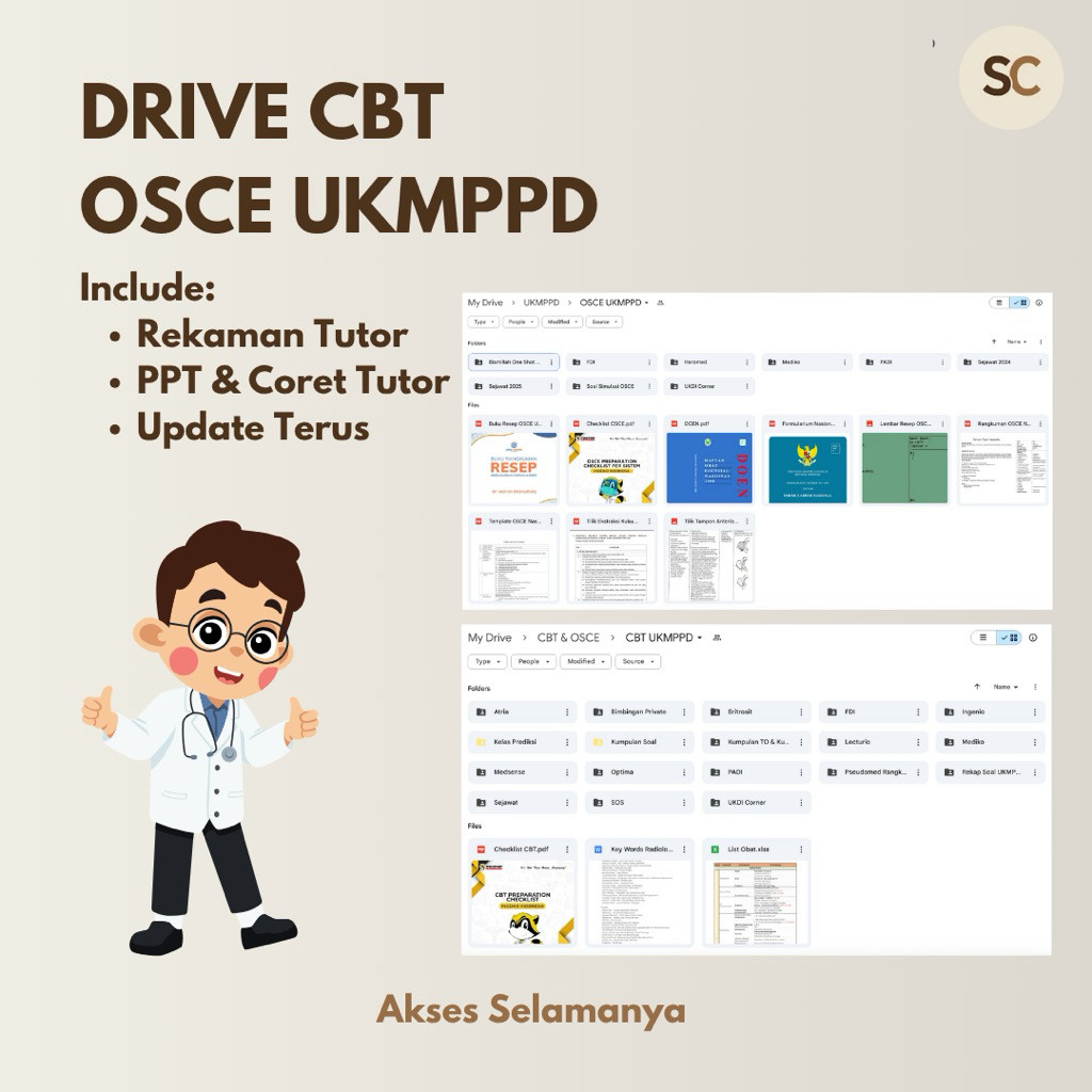 CBT & OSCE Bimbel UKMPPD UKNPPD Persiapan Ujian Kedokteran UKDI Lengkap Terbaru