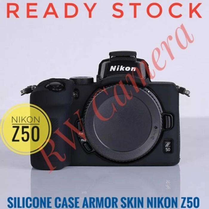 Silicone Case Nikon Z50 Sarung Karet Silikon Bag Tas Protective Armor Soft Pouch Armor Pelindung Mar