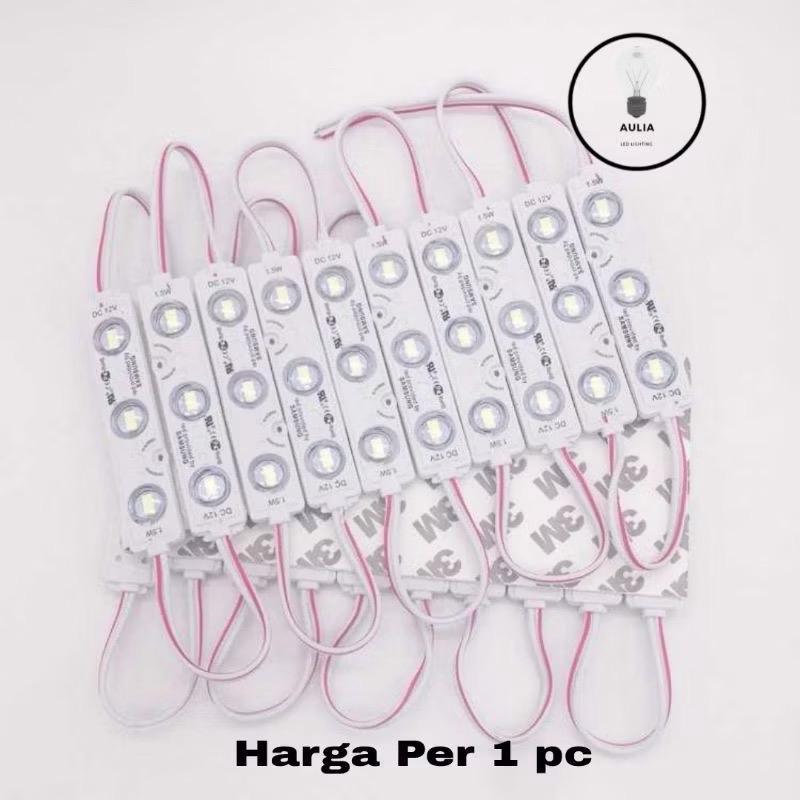 Lampu Led Strip Modul Samsung 5630 5670 Lensa 6516 12V 3 Mata 1.5W Putih Huruf Reklame Neon Box