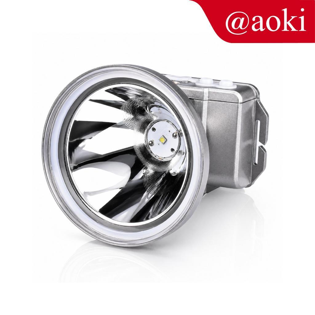 AOKI Senter Kepala Professional Premium Metallic paint Cas 65 75 85 Watt LED CREE XPG T1 SA58 Murah 
