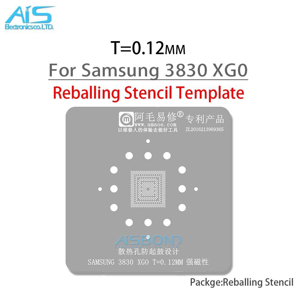 Stensil Reballing BGA Amaoe Untuk Samsung A04s A12 A13 A21s F12 F13 M12 M13 3830 XG0 XGO Exynos 850 
