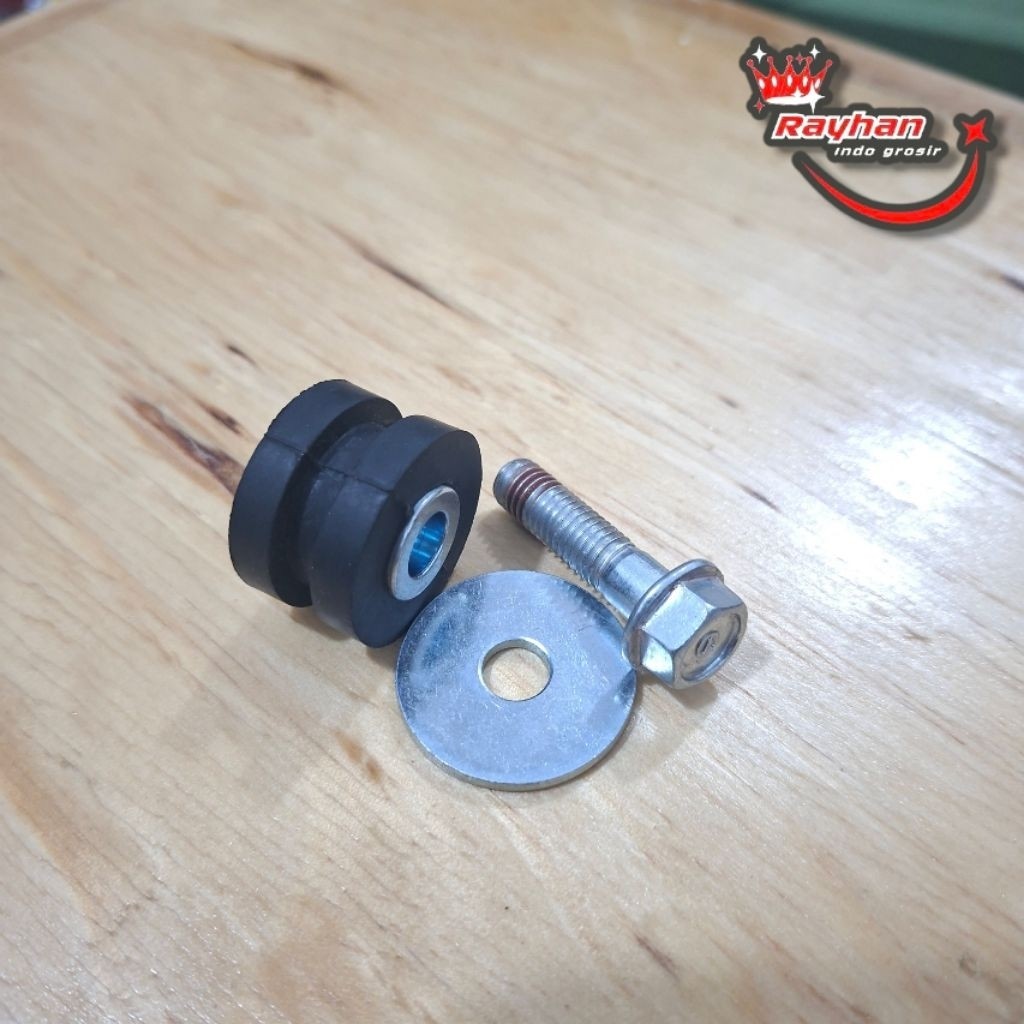 Baut Set Karet & Bosh Gantungan Knalpot Bagian Depan CRF 150.... TGP ...