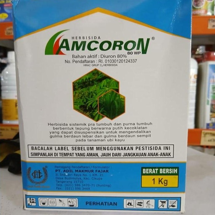 Amcoron 80 WP Herbisida Sistemik Pra tumbuh dan Purna Tumbuh