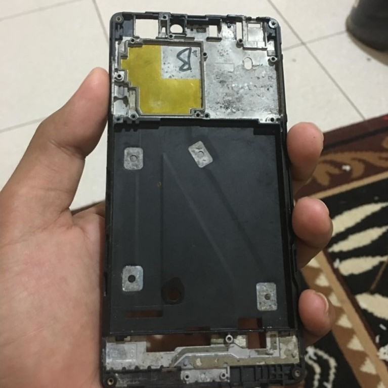 frame tulangan tatakan dudukan LCD layar xiaomi redmi Mi 4i mi4i ori copotan original