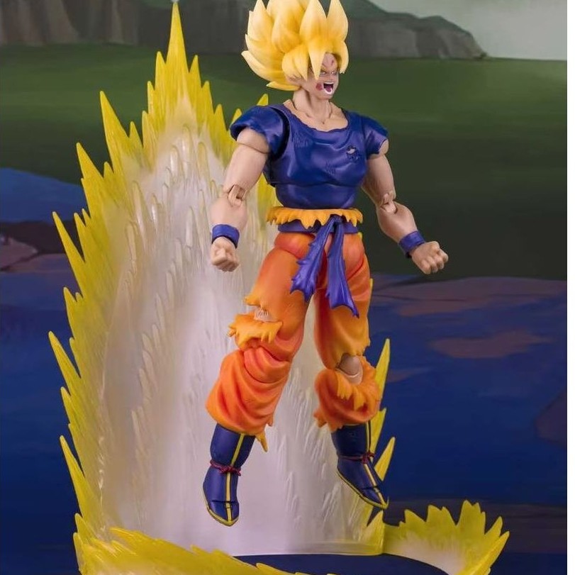 Dragon Ball Z Goku Action Figure - Demoniacal Fit Rage Awakening Battle Damage Shf Goku Collectible