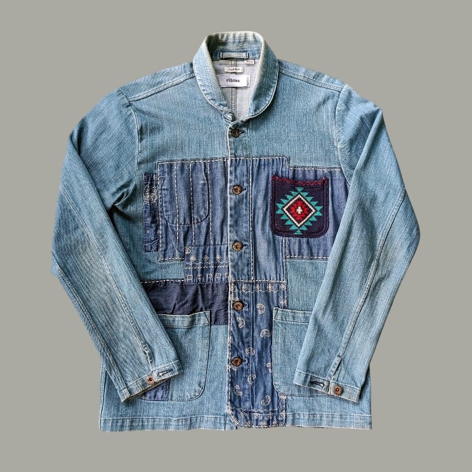 ELHAUS Nomad Denim Patchwork Jacket