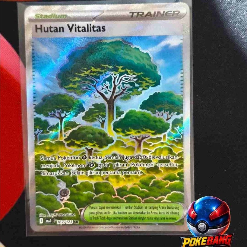 Kartu Pokemon Hutan Vitalitas Pokemon Card Vitalitas card original Indo