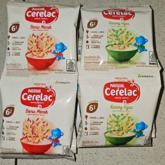 Cerelac Renceng 8 Sachet - Praktis, Nikmat, Mudah Dibawa