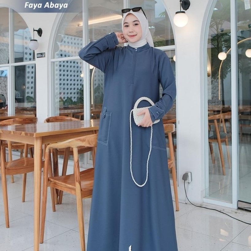 UkHijab Faya Abaya Gamis simple Daily remaja | Gamis abaya polos simple | Gamis Daily | Abaya Simple