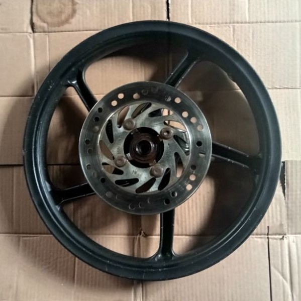Velg Depan Bekas Honda Beat, Vario 110, Scoopy, Vario 125, Spacy Kondisi Siap Pakai