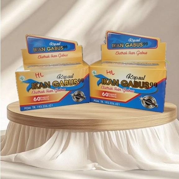KAPSUL IKAN GABUS 99 BOTOL 60 KAPSUL