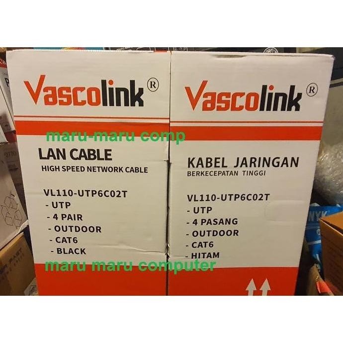 Cod,Bisa- Kabel Lan Vasco Cat 6 Outdoor / 1 Box (Dus)