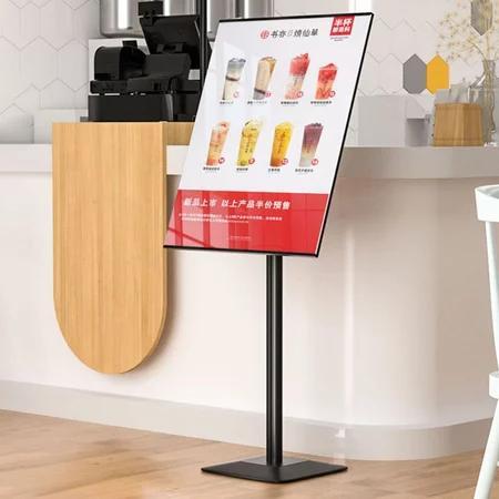 Standing Sign Frame A4 Akrilik Adjustable Display Standing Sign Standing Menu Frame A4 Acrylic