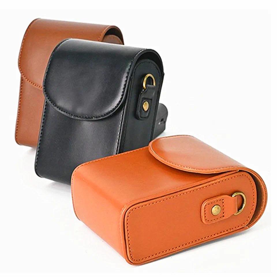 Camera Bag Leather Case For onic Lumix LX10 LX15 TZ99 ZS99 TZ96 TZ95 TZ90 TZ80 TZ70 TZ60 TZ50 TZ40 T