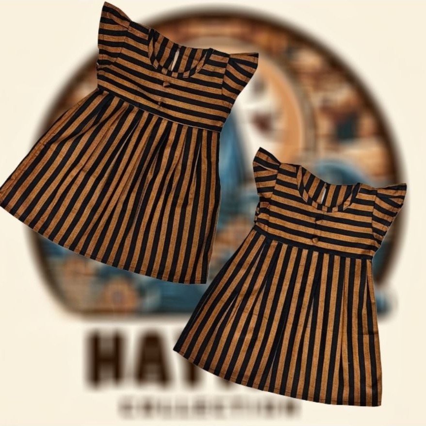 Dress Nastya - Dress Lurik Anak