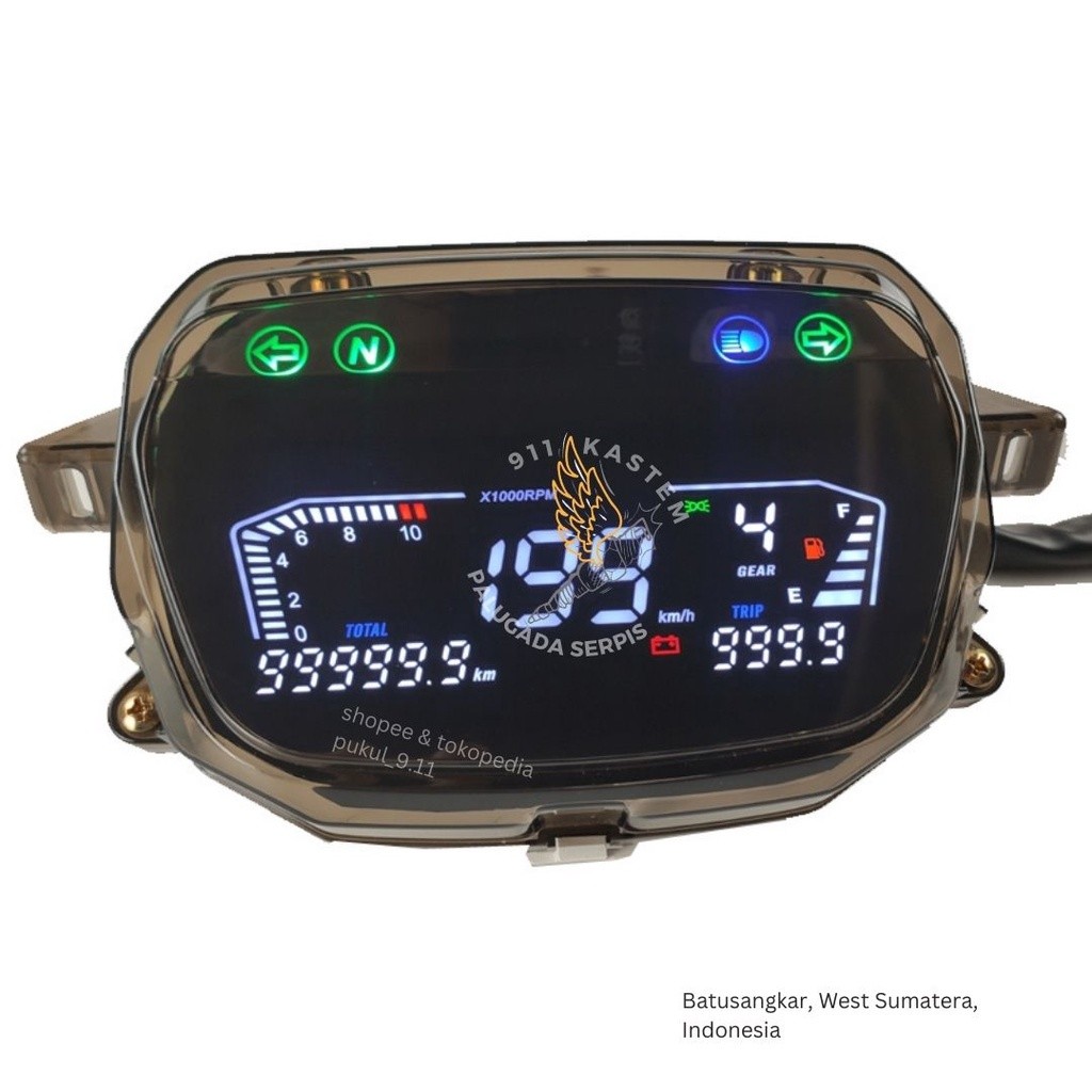 Speedometer Digital ASTREA GRAND Bulus Sabit Semua Tahun Spedometer Legenda Kilometer Assy Spidomete