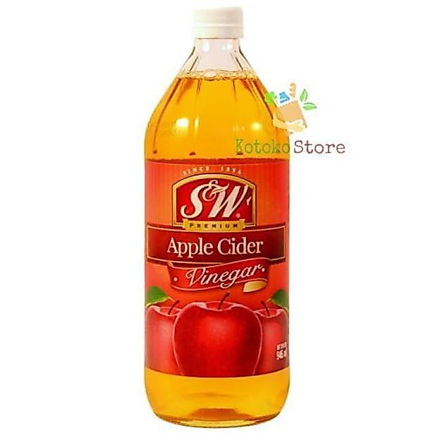 SW Apple Cider Vinegar / Cuka Apel SW / S&W Cuka Apel 946ml