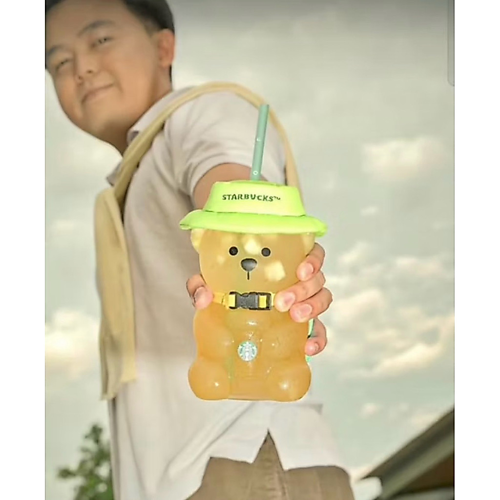 [ORIGINAL-BNIB] Starbucks Bearista Glass 591ml - Starbucks Indonesia 24th Anniversary Edition
