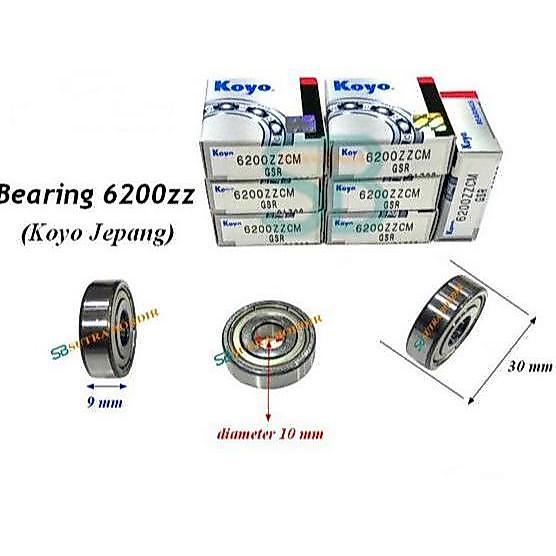 bearing 6200z koyo jepang ball bearing 6200zz Koyo Jepang Ball Bearing 6200zz KOYO Bearing Jepang by