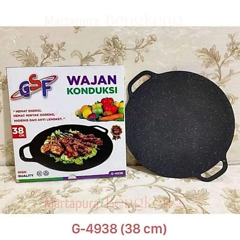 ELVIQUESTORE WAJAN KONDUKSI GSF 38CM / WAJAN BBQ GRILL MURAH