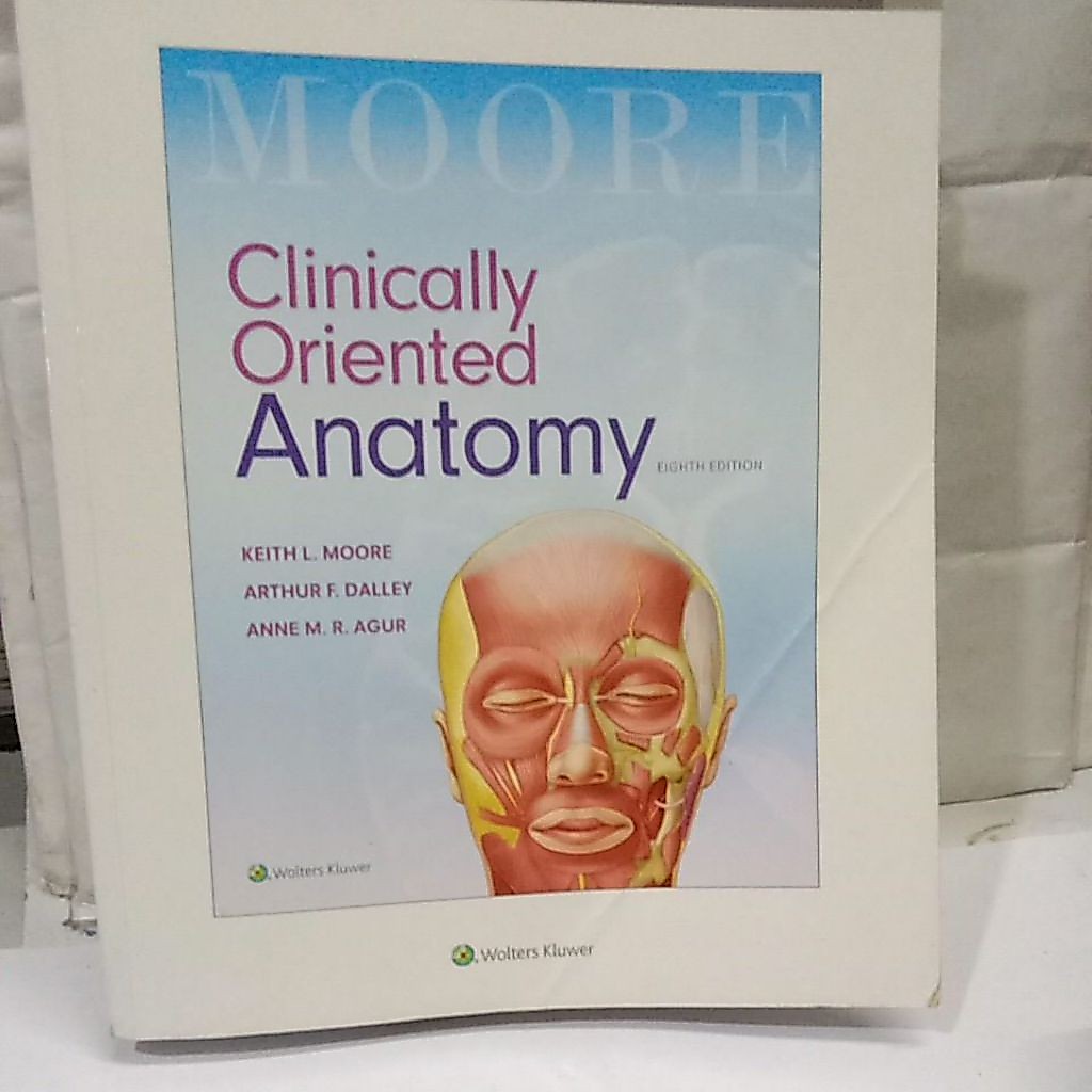Buku Clinically Oriented Anatomy Eighth Edition, Keith L. Moore