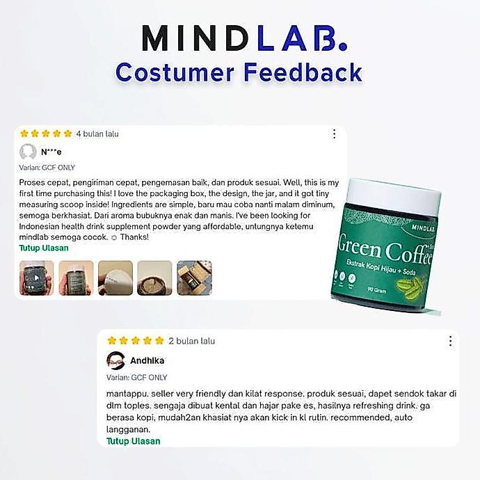 Torta- Mindlab Green Coffee Soda 90 Gram