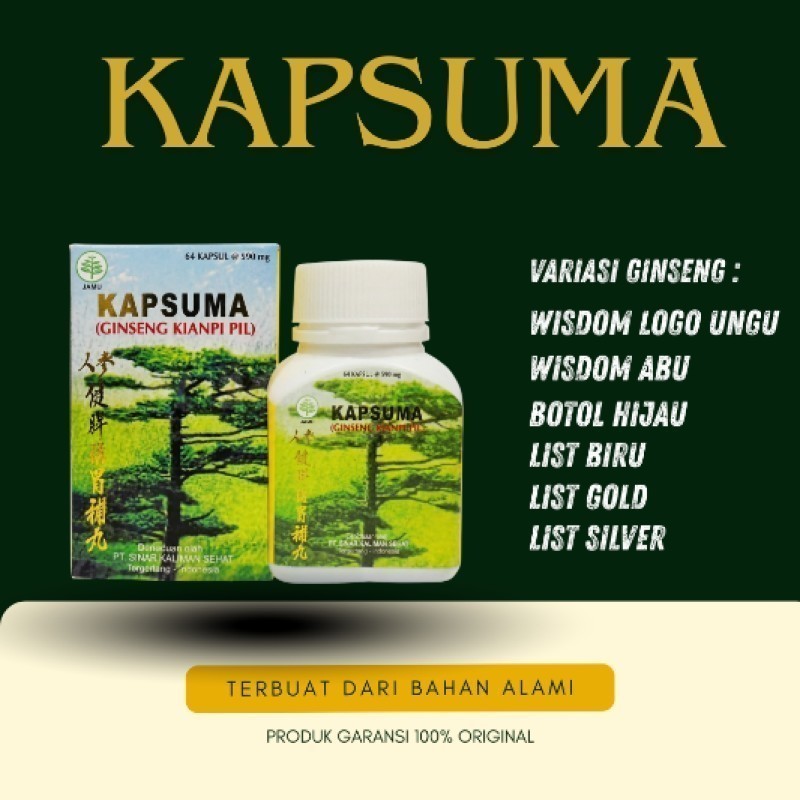 yasmin_jaya112 - BISA COD KIANPIII HERBAL ORIGINAL KIANPI PIL GINGSENG HERBAL  5.5 Produk Unggulan  