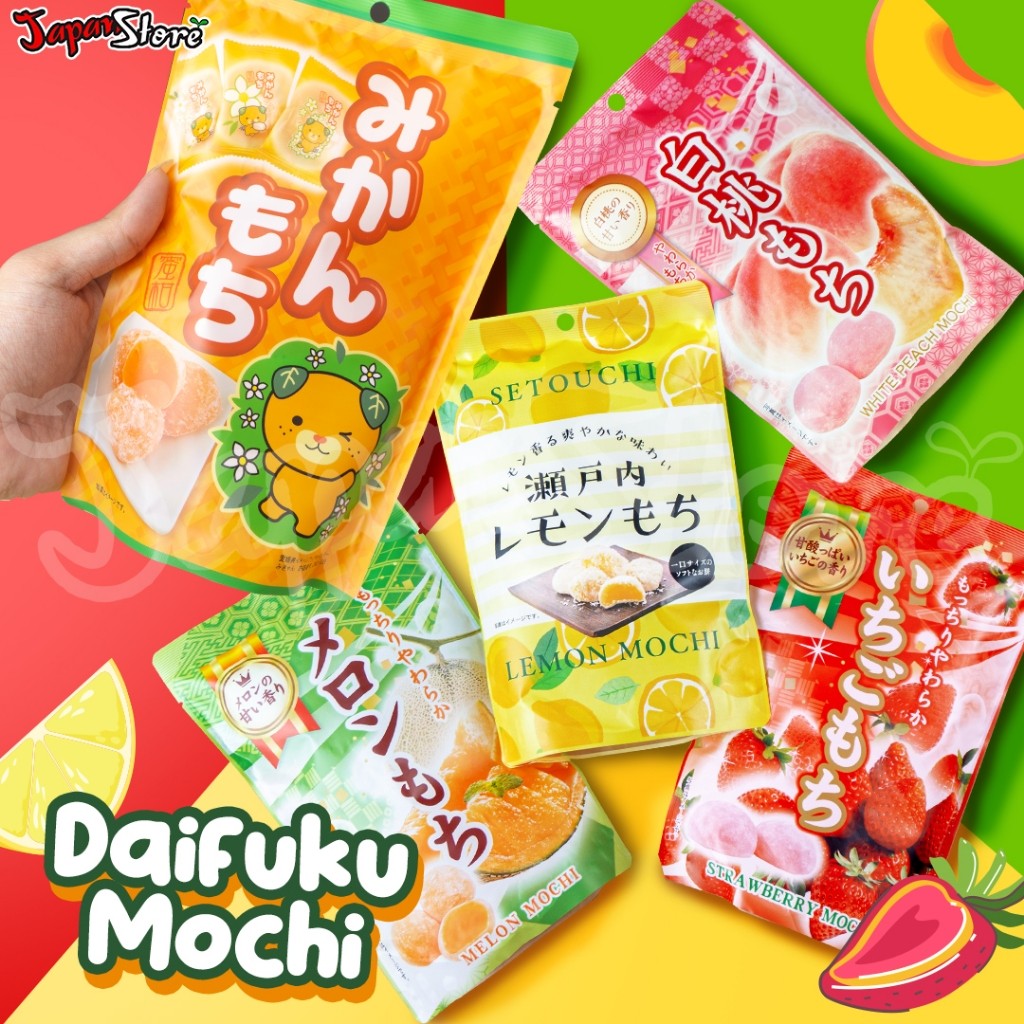 Daifuku Mochi [Mochi Buah Jepang]