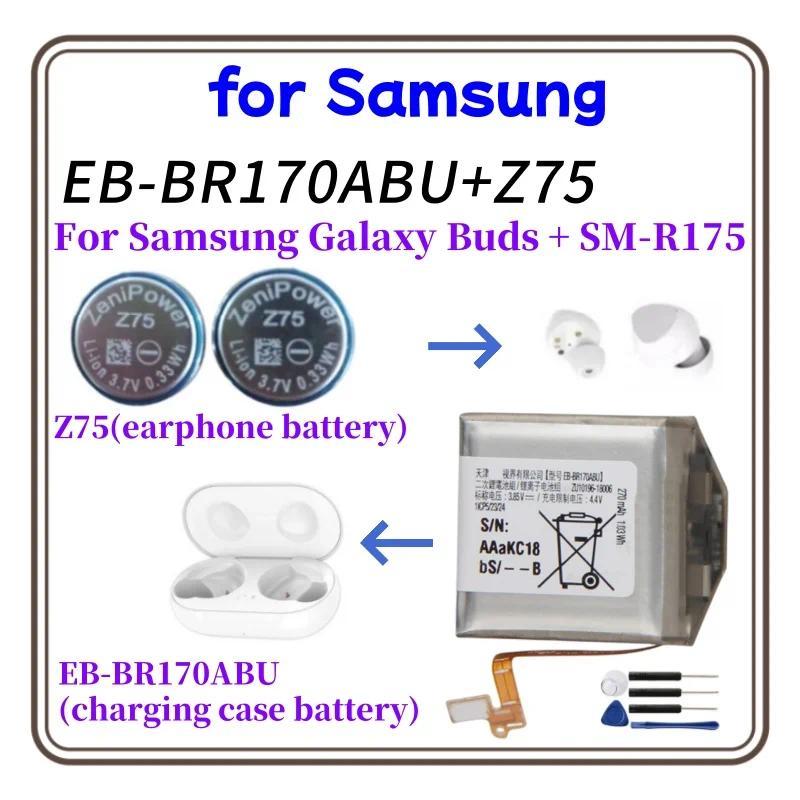 New Battery EB-BR170ABU For Samsung Galaxy Buds+ Buds Plus SM-R175 R175 Earphone Compartment Headset