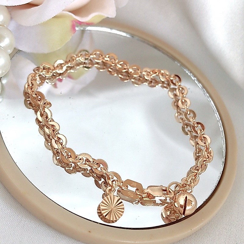 Gelang rantai Nori Kadar 375 8k simple cantik