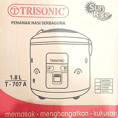TRISONIC Magic Com 707 A 1.8 LT - Hitam - Putih