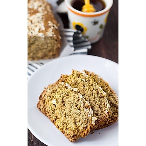 GLUTEN FREE OATMEAL BREAD (roti bebas gluten)