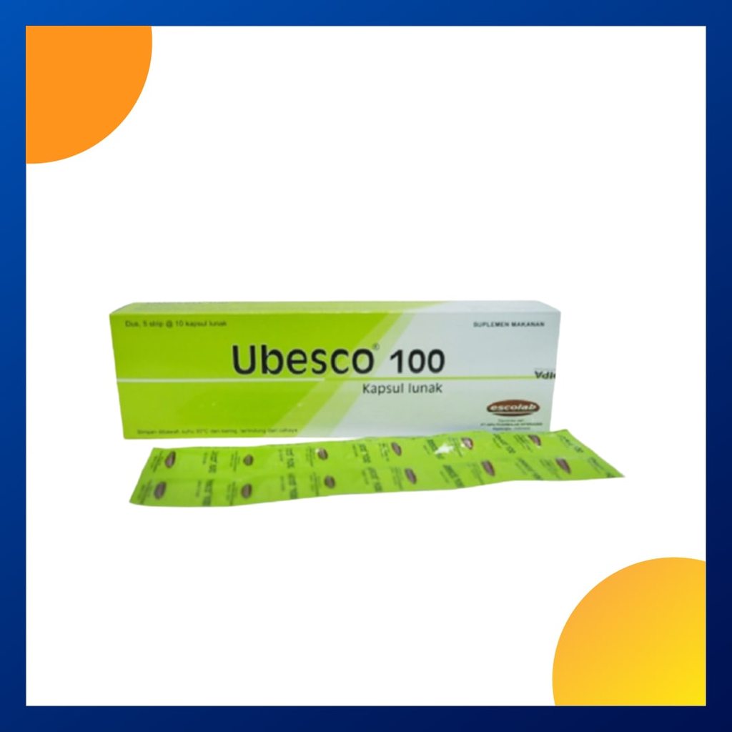 Ubesco 100 Strip 10 Kapsul
