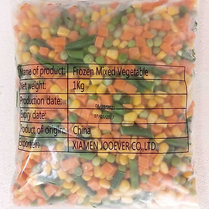 FROZEN MIXED VEGETABLES 1Kg