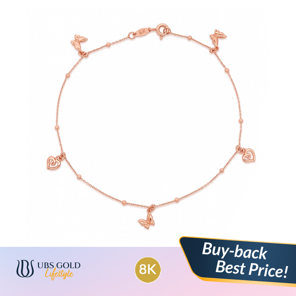 UBS Gold - Gelang Kaki Emas - 8K - Kgv7986k