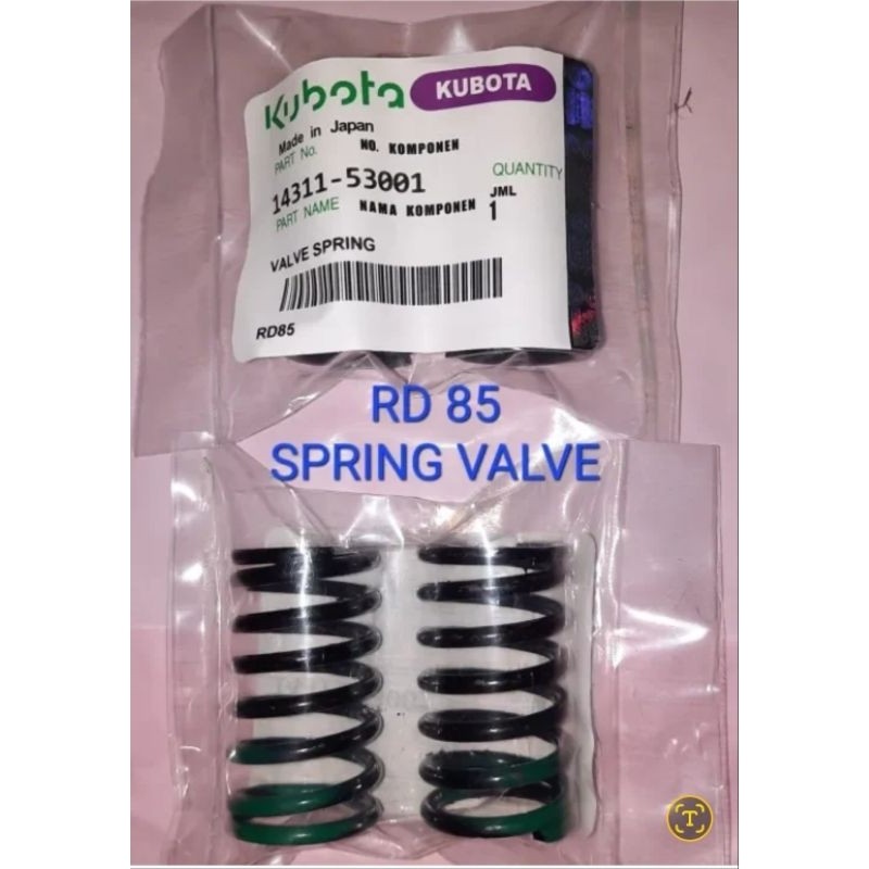 Per Klep Spring Valve Mesin Kubota RD85 Ori